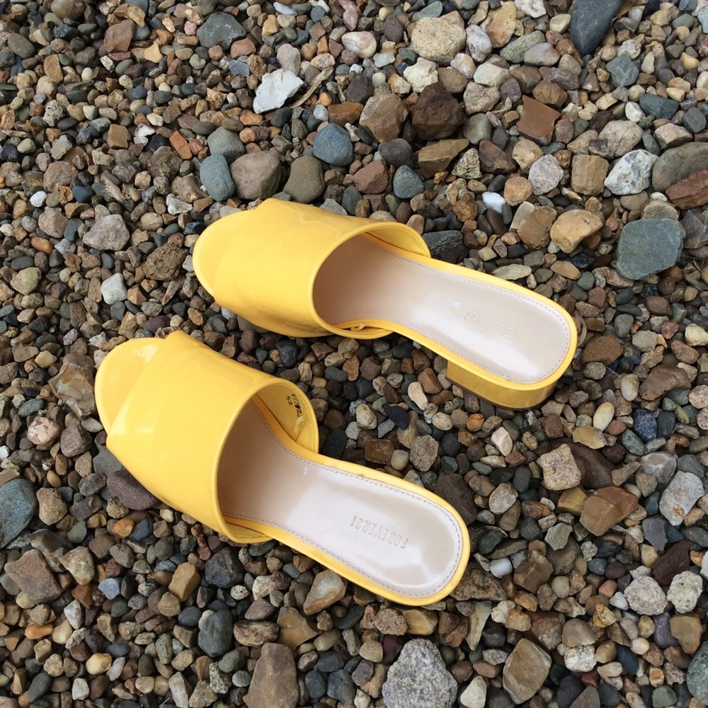 Forever 21 slip on  sandals